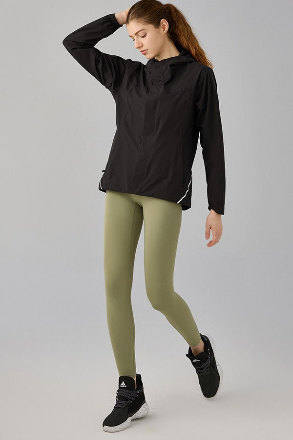 Windproof Fleece Lined Hooded Jacket