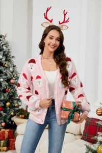 Santa Knit Cardigan